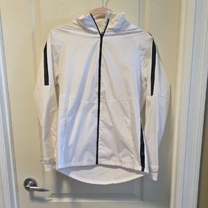White and Black Men's Jacket